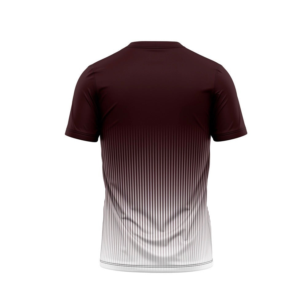 BEYOND - MAROON LINING GRADIENT TEE NEWURG