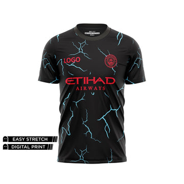 FOOTBALL TEE - HAALAND MANCHESTER CITY AWAY JERSEY NEWURG