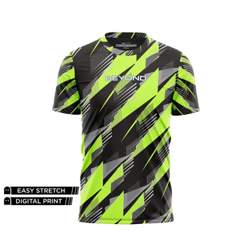 BEYOND - LIME GREEN CAMO DRY-FIT TEE