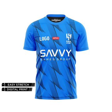 FOOTBALL TEE - NEYMAR AL HILAL HOME JERSEY NEWURG