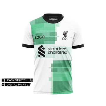 FOOTBALL TEE - M SALAH LIVERPOOL AWAY JERSEY NEWURG