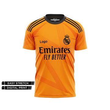 FOOTBALL TEE - MBAPPE REAL MADRID AWAY JERSEY