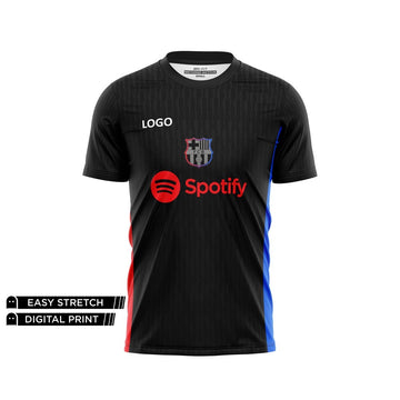 FOOTBALL TEE - LAMINE YAMAL BARCELONA AWAY JERSEY