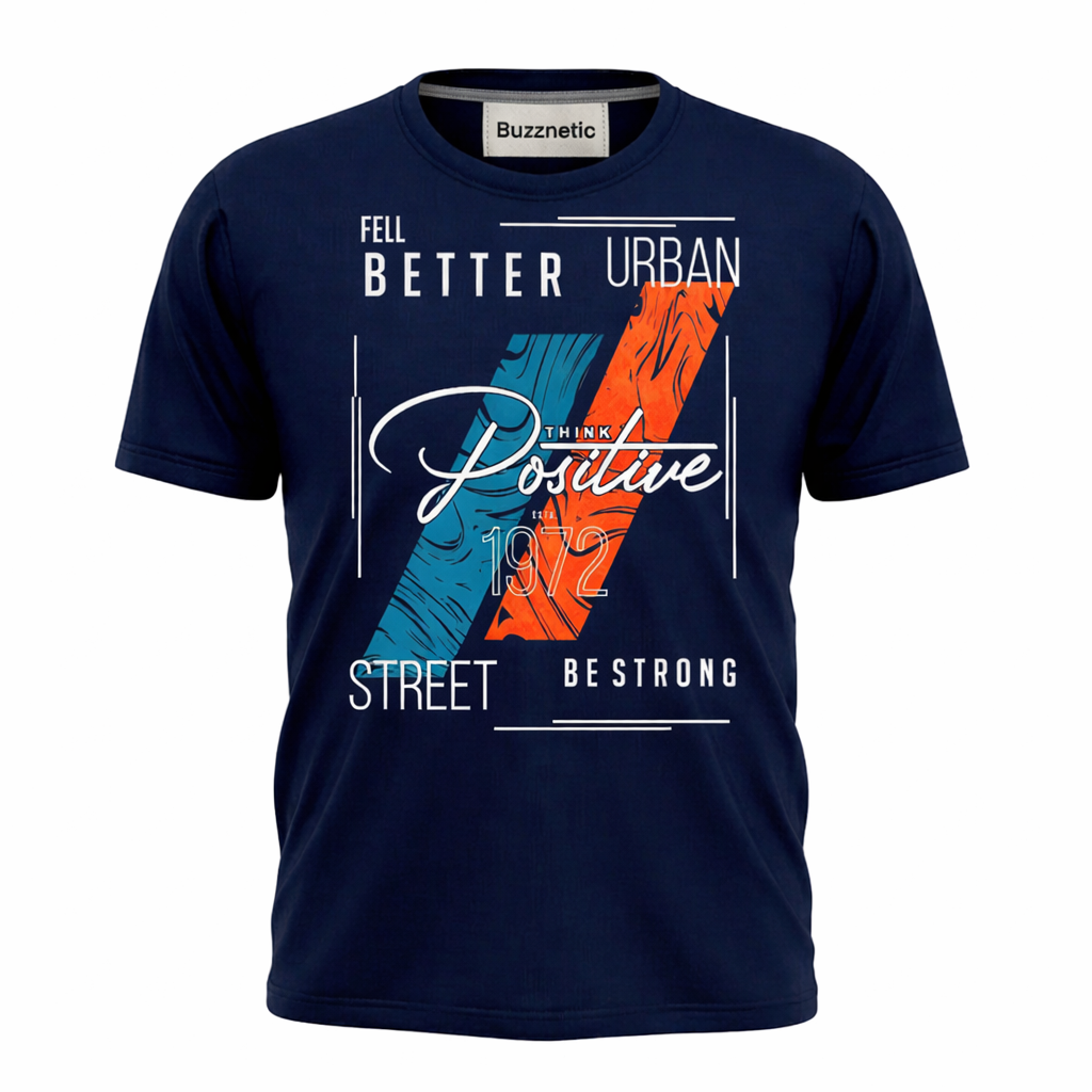 Better Positive | Round Neck T-Shirt for Men