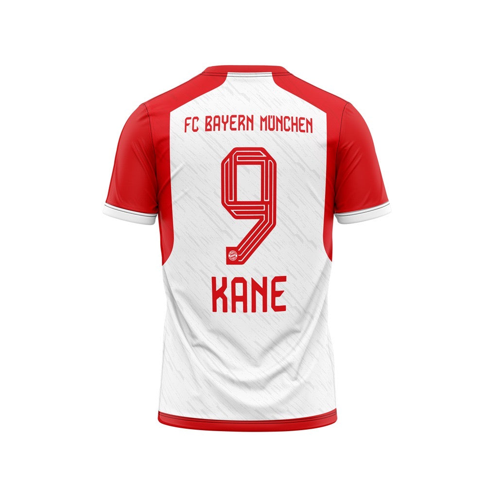 FOOTBALL TEE - HARRY KANE BAYERN HOME JERSEY NEWURG