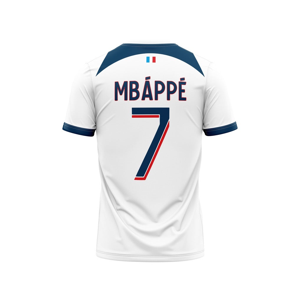 FOOTBALL TEE - MBAPPE PSG AWAY JERSEY NEWURG