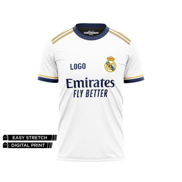 FOOTBALL TEE - BELLINGHAM REAL MADRID HOME JERSEY NEWURG