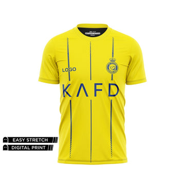 FOOTBALL TEE - CR 7 AL NASAR HOME JERSEY NEWURG
